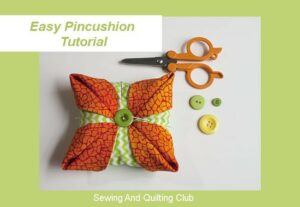 Easy Pincushion tutorial