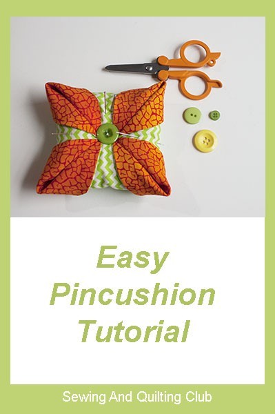 Easy Pincushion Tutorial