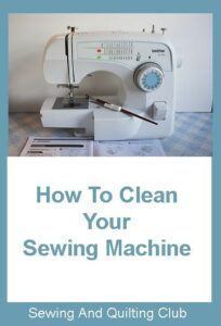 How to clean your sewing machine