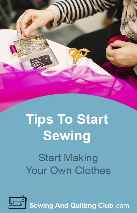 Tips To Start Sewing