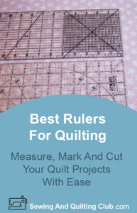 Best Rulers For Quilting