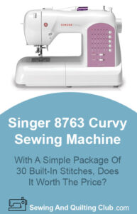 Singer 8763 Curvy 