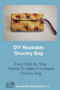 DIY Reusable Grocery Bag
