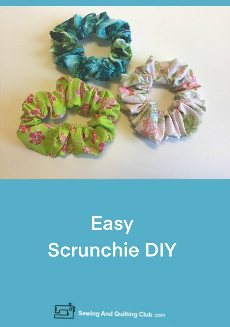 Easy Scrunchie DIY
