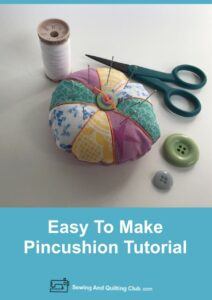 Easy To Make Pincushion Tutorial