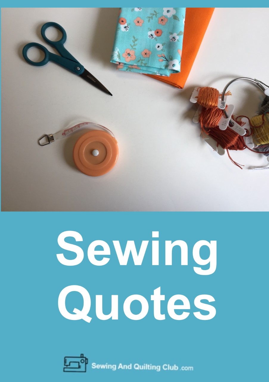 Sewing Quotes