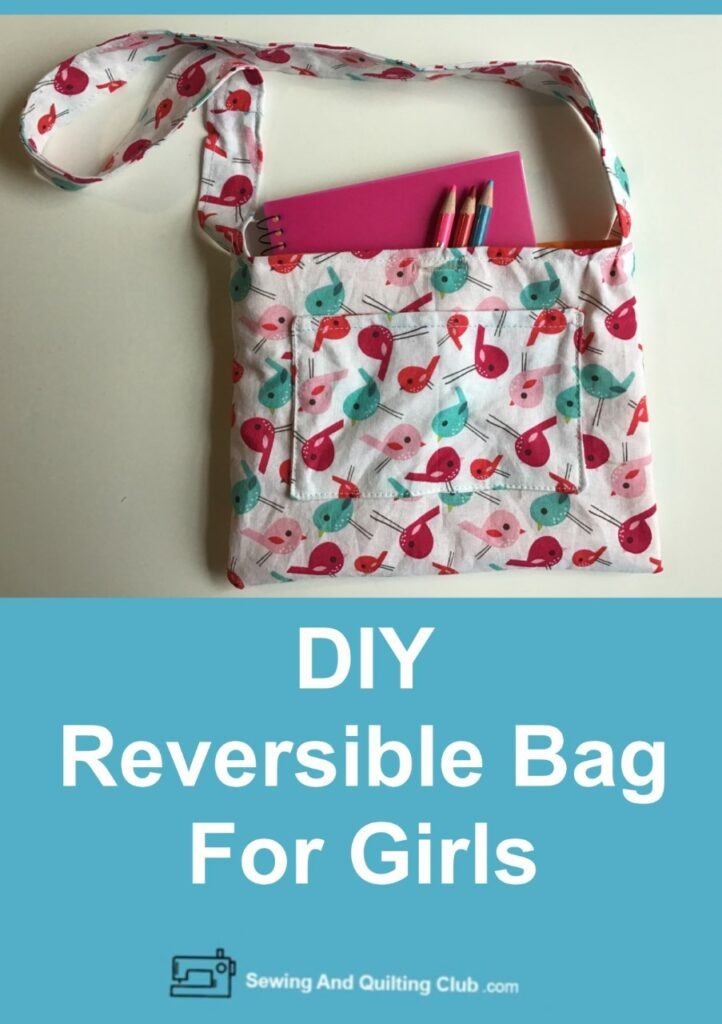 Reversible Bag For Girls (Sewing Tutorial)