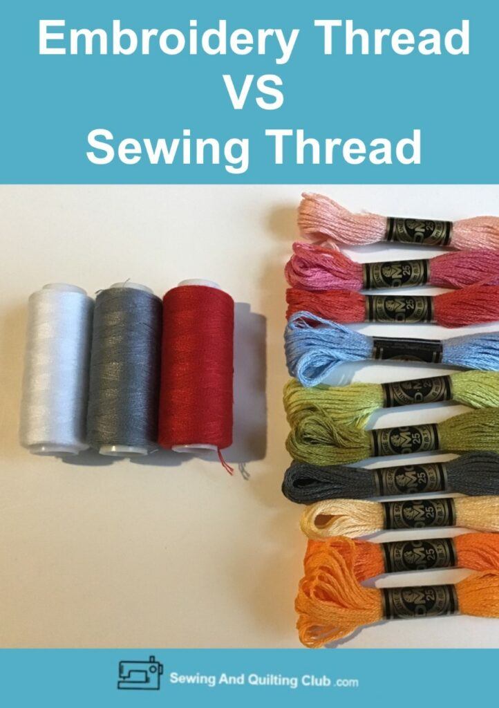 Embroidery Thread VS Sewing Thread (Here Are The Facts)