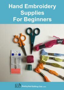 Hand Embroidery Supplies For Beginners