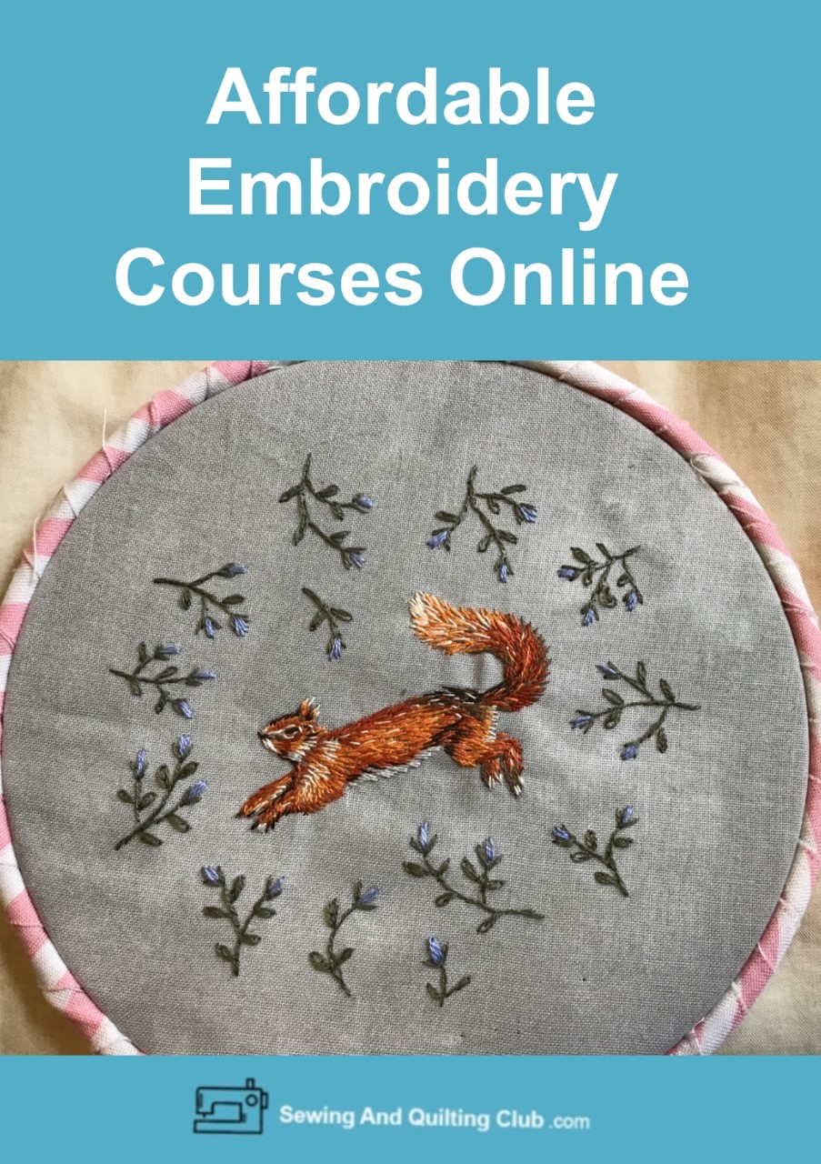 Affordable Embroidery Courses Online (For Beginners)