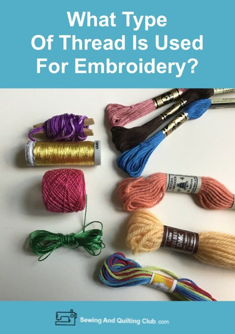 What Type Of Thread Is Used For Embroidery